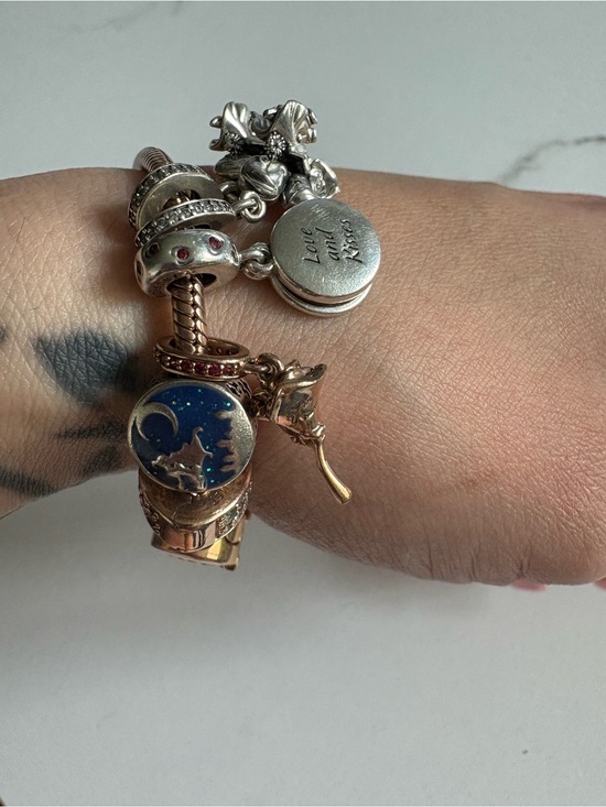 Pandora Jewelry - Rose Gold Pandora Charm Bracelet